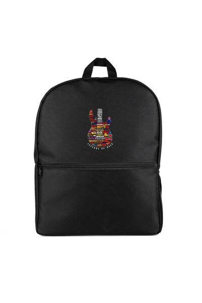 CrowsGate Rucsac Legends Rock Culoare Neagră