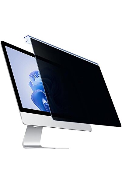 SYOSI Hanging Acrylic Privacy Screen Filter for 22 inch LED PC Monitors, Anti...