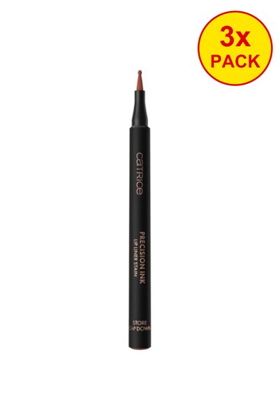 Catrice 3x PACK Long-lasting Lip Pencil Precision Ink Lip Liner Stain, Over I...