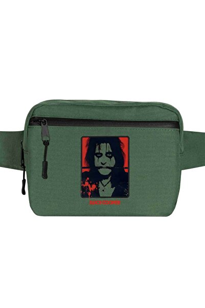 CrowsGate Alice Cooper the Belt Bag Green Color