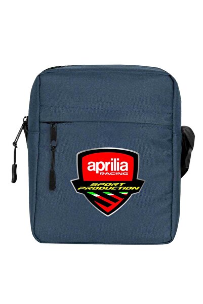 CrowsGate Aprilia Racing Logo Torba za rame Mornarsko plava boja