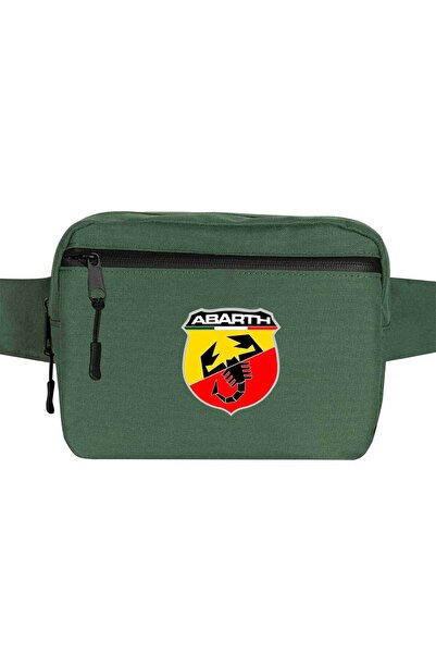 CrowsGate Abarth logo torba za struk zelene boje