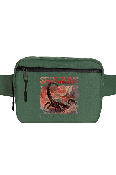 CrowsGate Scorpions Coming Home Live Backpack Green Color
