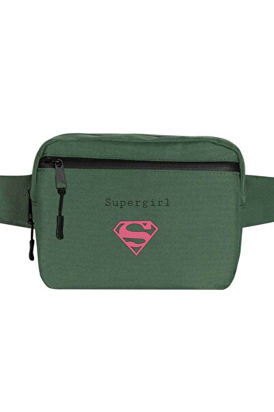 CrowsGate Super Girl torba za struk zelene boje