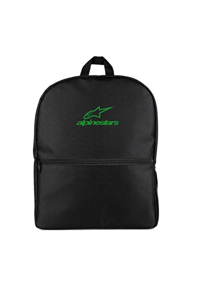 CrowsGate Rucsac cu logo Alpinestars Culoare Neagră