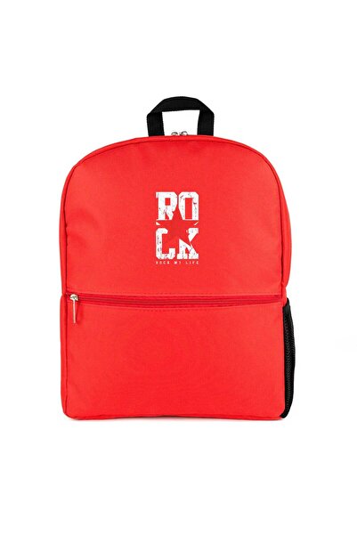 CrowsGate Rock My Life Backpack Red Color