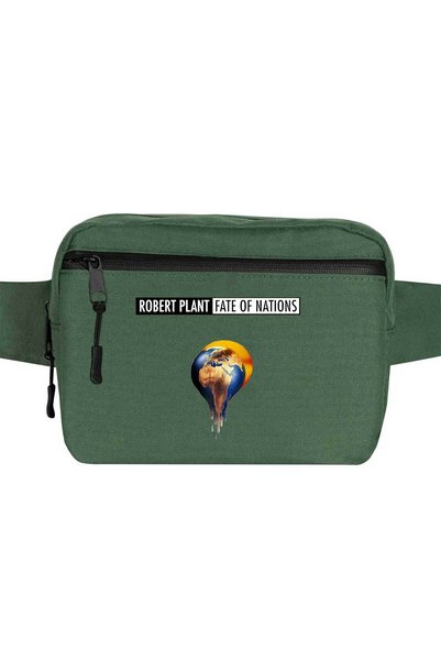 CrowsGate Robert Plant Fate of Nations Waist Bag Green Color
