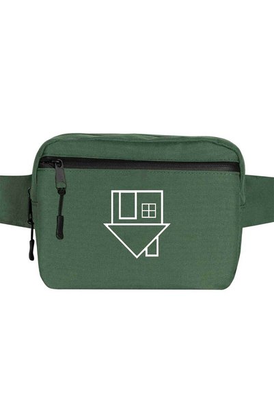 CrowsGate The Neighbourhood Black Logo Backpack Green Color
