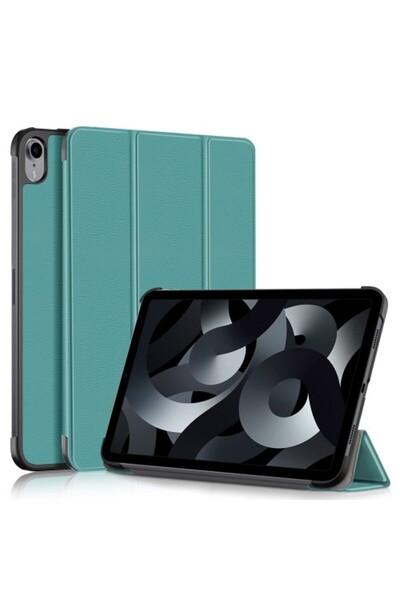 OEM Θήκη Βιβλίο Tri-Fold με Βάση Στήριξης για iPad (2025)/10.9 (2022) - Σκούρ...