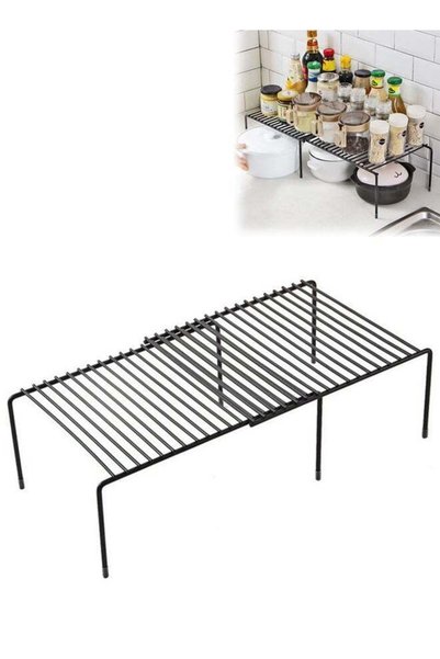 Generic Brand DUNISO Kitchen storage rack, extendable iron seasoning rack, co...