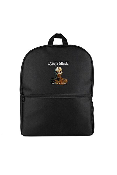 CrowsGate Rucsac Iron Maiden The Book Of Souls Culoare Neagră