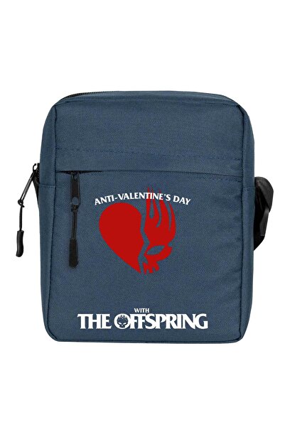CrowsGate The Offspring Anti Valentine's Day Shoulder Bag Navy Blue Color