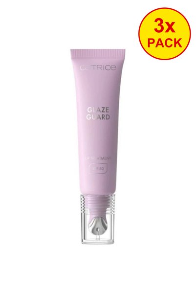 Catrice Pachet de 3 Glaze Guard SPF 50 Tratament pentru buze Mentally Elsewhe...