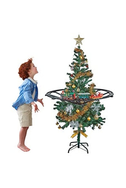 OEM Electric Train with Tracks for Christmas Tree with Light & Sound - 30 pieces