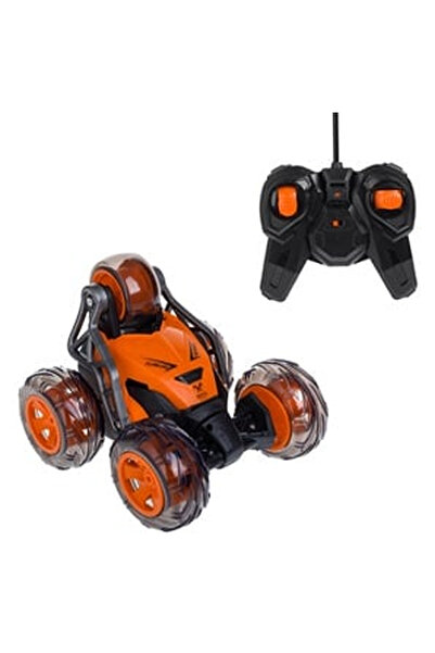 OEM Remote Control Stunt Car 5 Wheels Orange Black 2.7GHz