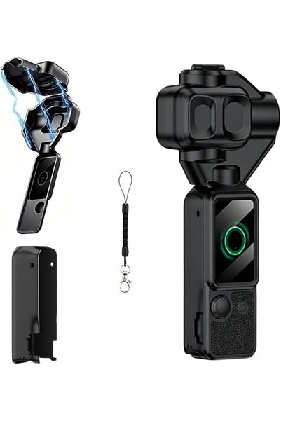 TERRIFI غطاء حماية لـ DJI Osmo Pocket 4، غطاء عدسة صلب مع حماية كاملة للجسم، ...