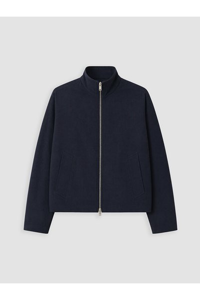 LC Waikiki Ozmarka New Season Navy Blue Regular Fit Stand Collar Men's Jacket