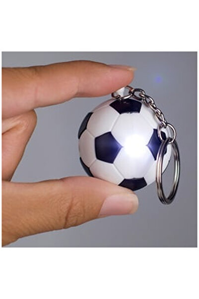 OEM Soccer Ball Keychain with Sound & Light Ø4cm