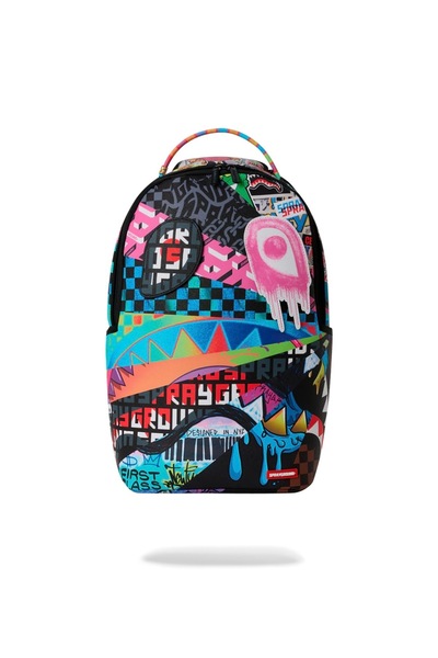 Sprayground Mood Mode 6 Removable Velcro Eyes Sırt Çantası