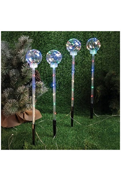 OEM Instalatie de Lumini Globuri Transparente Ø8cm cu 80 LED-uri Stick 51cm &...