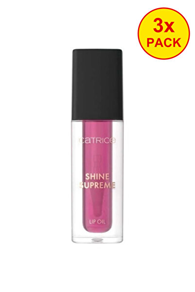 Catrice 3 броя Shine Supreme олио за устни, вкус Бери, 030, Catrice, 4 мл