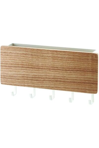Yelajoy Wall Mounted Key Holder,Decorative Rack Organizer Shelf