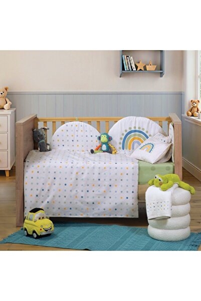 Nef Nef Homeware Nef-Nef Homeware Βαμβακερό Σετ Σεντονιών Κούνιας 3 Τεμαχίων ...