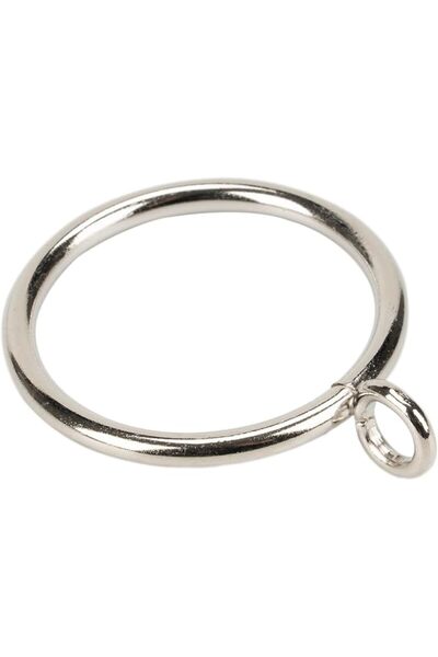 GENERAL Curtain Rings with Eyelet for Curtain Rods 1.5 Inch Inner Diameter Me...