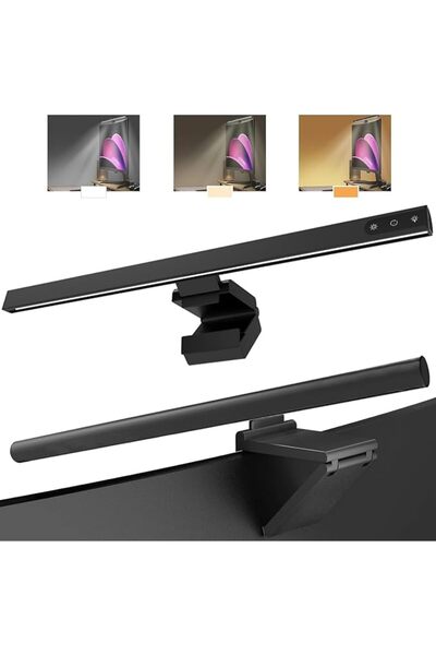 LinJie Computer Monitor Light，Led Computer Monitor Lamp With Touch Sensor,3 C...