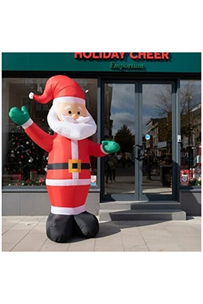 OEM Inflatable Santa Claus with LED Light 2.2m