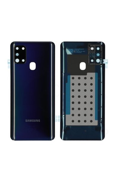 Samsung Γνήσιο Καπάκι Μπαταρίας για Galaxy A21s SM-A217F - Μαύρο (GH82-22780A)