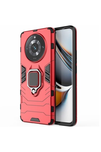 XGSM Realme 11 Pro / 11 Pro+ Husă cu inel de susținere, Roșu