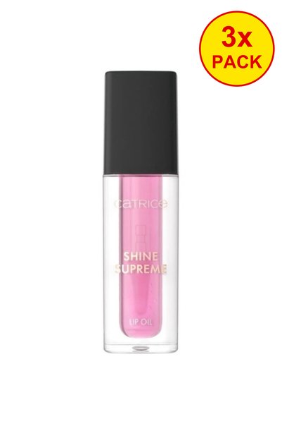 Catrice 3 броя Shine Supreme олио за устни, цвят Melon Dew 010, Catrice, 4 мл