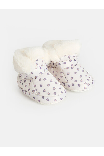LC Waikiki Nevavm Farkıyla Lcw Steps Ecru Baby Girl First Step Shoes
