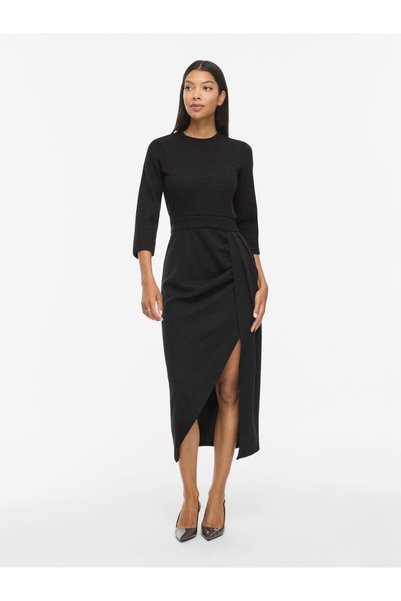 VILA Maxikleid VIRAFFI 3/4-Arm