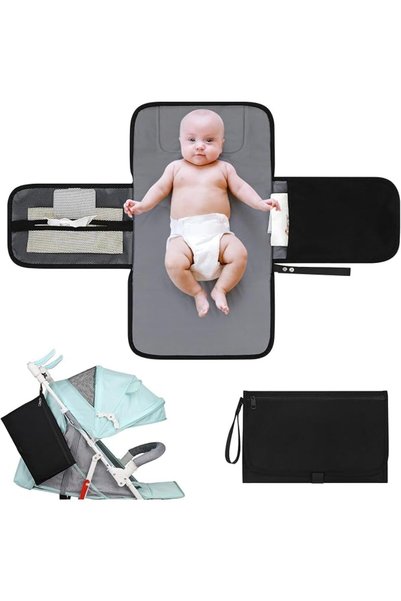 NALACAL Portable Diaper Changing Pad, Waterproof Changing Mat Travel Changing...