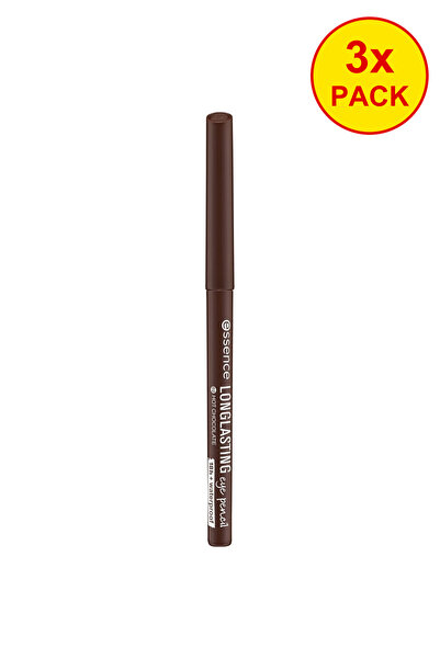 Essence 3x PACK Creion de ochi LONG-LASTING eye pencil 02, 0.28 g