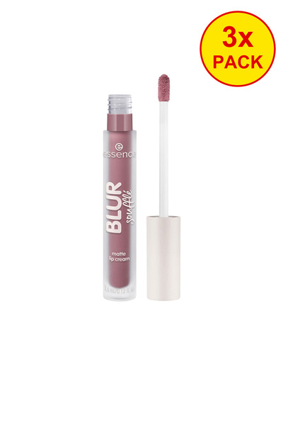 Essence Pachet de 3 Rujuri cremoase, mate, Blur Soufflé # 06-pernă vorbitoare...