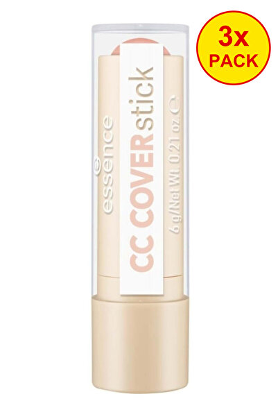 Essence 3x PACK CC COVERstick Stick Concealer, Pink 30, Essence, 6 g