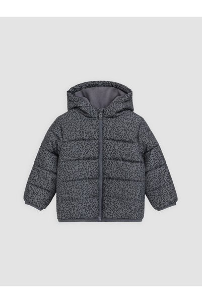 LC Waikiki معطف LC WAIKIKI بقلنسوة للفتيات