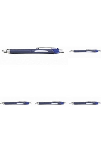 UNİ-BALL SXN217Z Ballpoint Pen Black, Blue, Silver