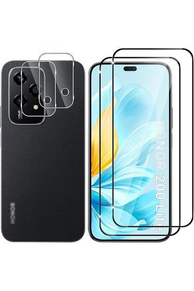 GENERAL 2-Pack Compatible with Honor 200 Lite 5G Screen Protector Tempered Gl...