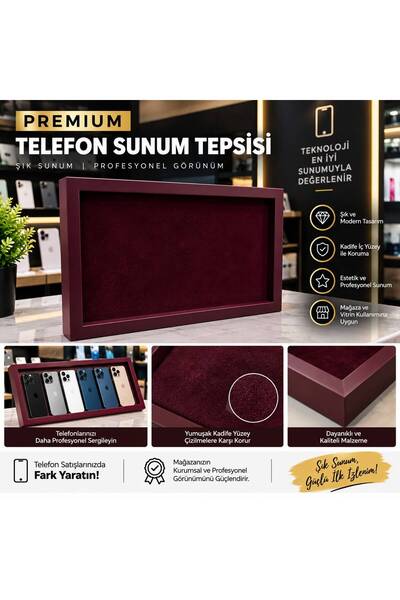 TELEFON SUNUM TEPSİSİ