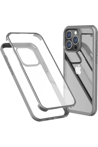 ERBORD Husă Guardian pentru iPhone 15 Pro, Gri