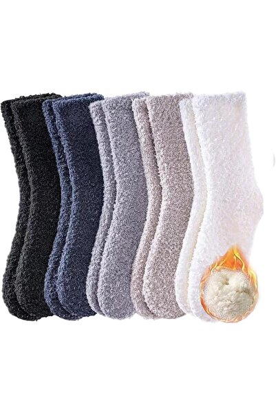 GENERAL ﻿HIHIDAY Fuzzy Socks for Men Women,Soft Fluffy Socks Thick Cozy Plush...