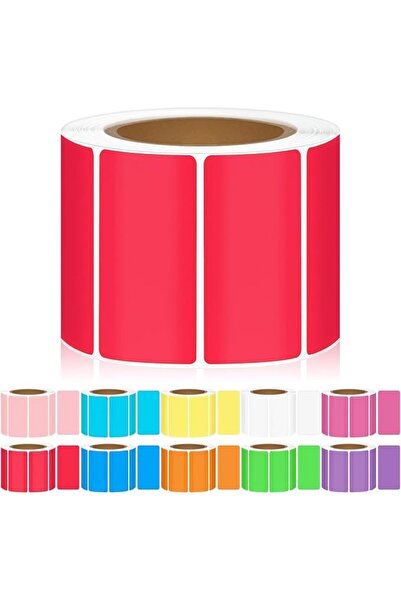 GENERAL 2 لفة من الملصقات الحرارية المستطيلة ذاتية اللصق، مقاس 2 × 2.95 بوصة،...