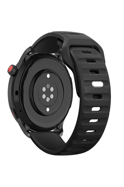 XGSM Curea universală din silicon 22mm, neagră