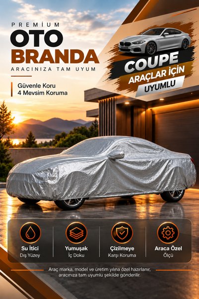 Guerrino HONDA PRELUDE (1991-1996) COUPE Uyumlu Araba Brandası Oto Branda Araba Örtüsü Araç Çadırı