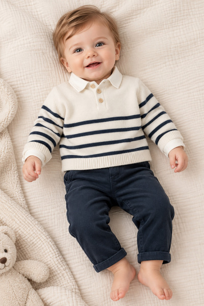 Naka Concept Little James 3 Piece Baby Boy Set