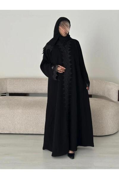Generic Brand Abaya Al-Sahed Niche Kuloche Royal Crepe Hijab Matching the Pic...